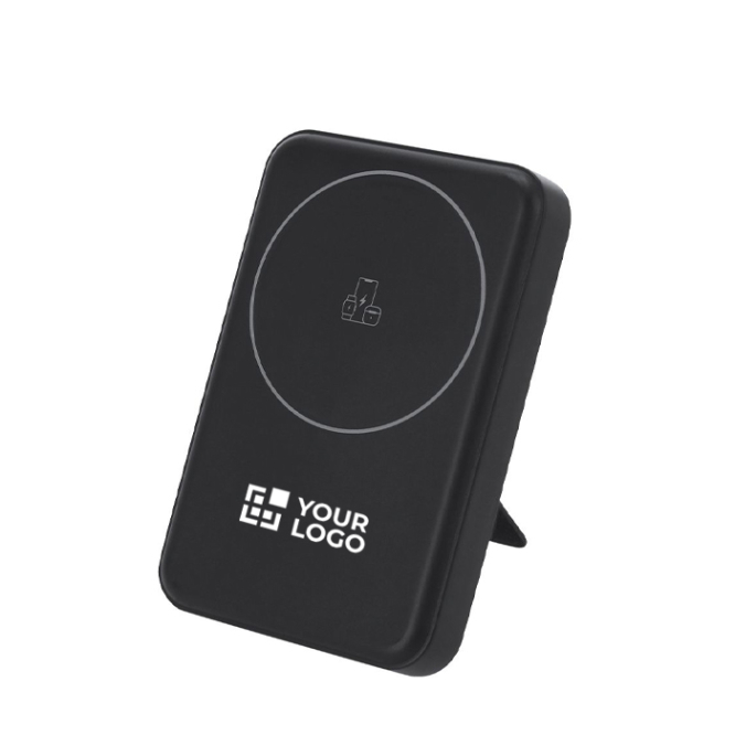 Power bank magnética 3 em 1 com suporte traseiro ajustável 10000mAh