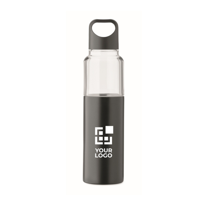 Garrafa 2 em 1 de aço inoxidável com copo, parede dupla 610 ml
