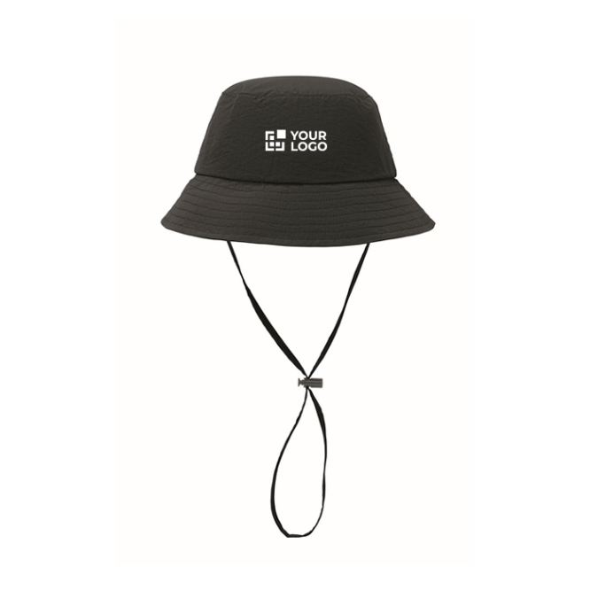 Chapéu à pescador dobrável de nylon impermeável FPU50+