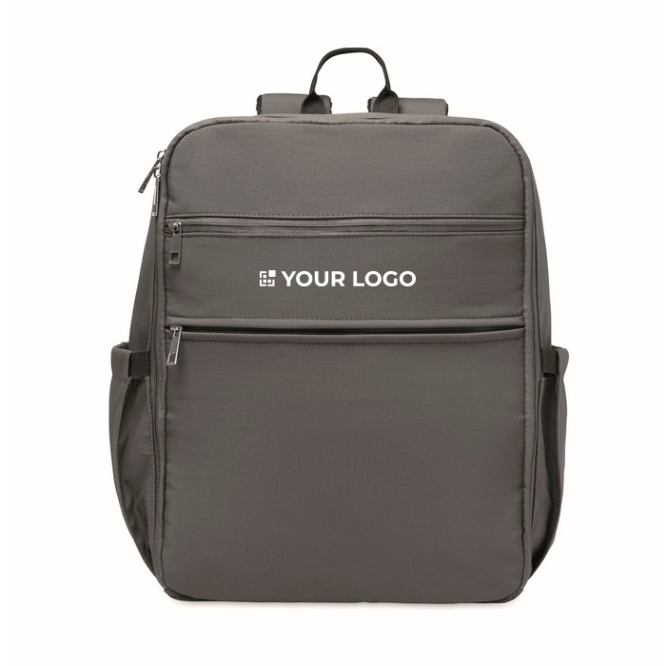 Mochila de viagem em nylon repelente à água com vários bolsos 20 L
