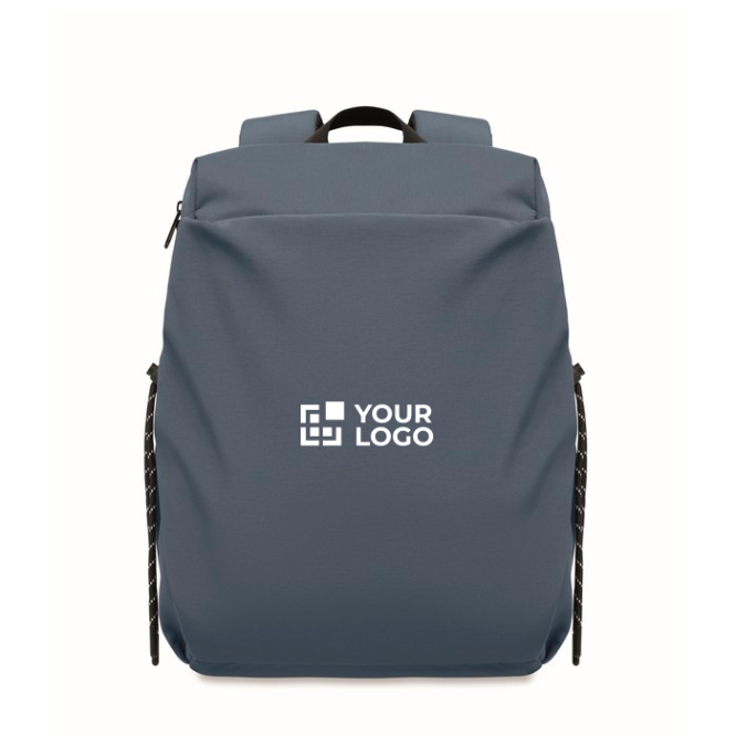 Mochila de nylon repelente à água compatível com portátil de 16
