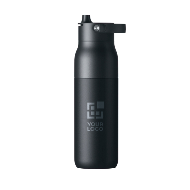 Garrafa térmica aço inox com filtro, tampa amovível 1 L LARQ Swig Top