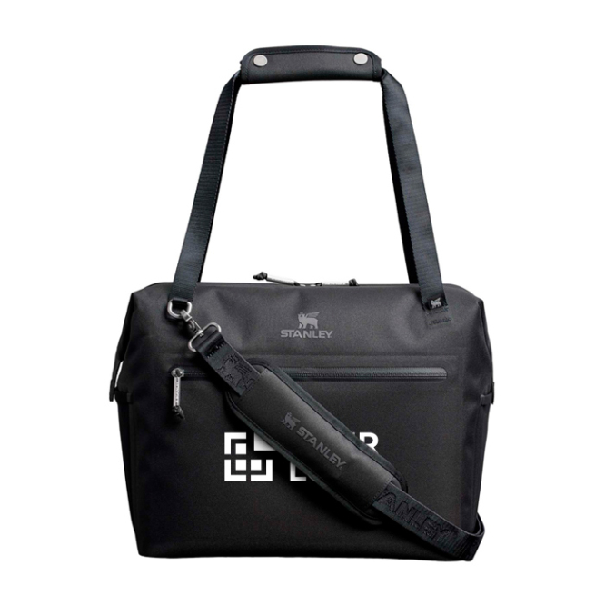 Saco térmico com bolso em rede e fecho de correr para 20 latas Stanley