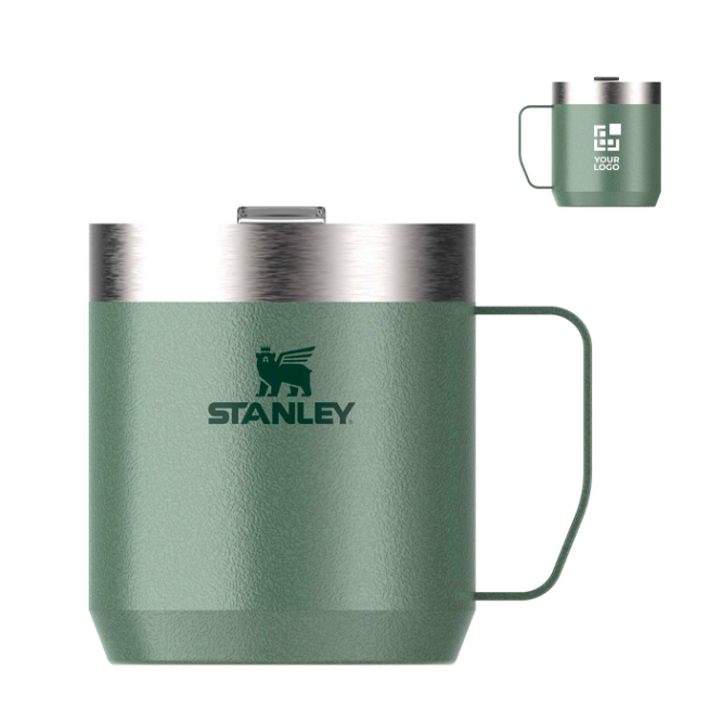 Caneca térmica com tampa antissalpicos em aço inoxidável 350ml Stanley