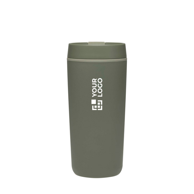 Copo térmico de parede dupla com tampa de rosca incluída 480ml