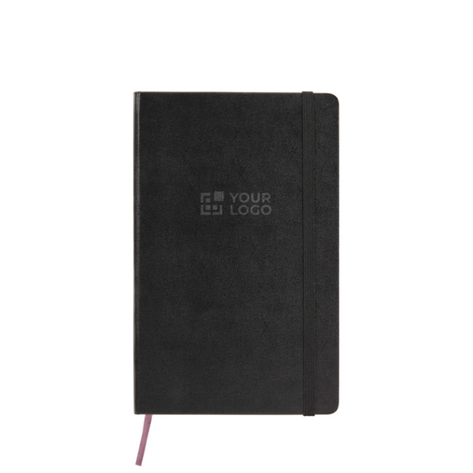 Caderno grande de capa dura Moleskine Classic, páginas pontilhadas