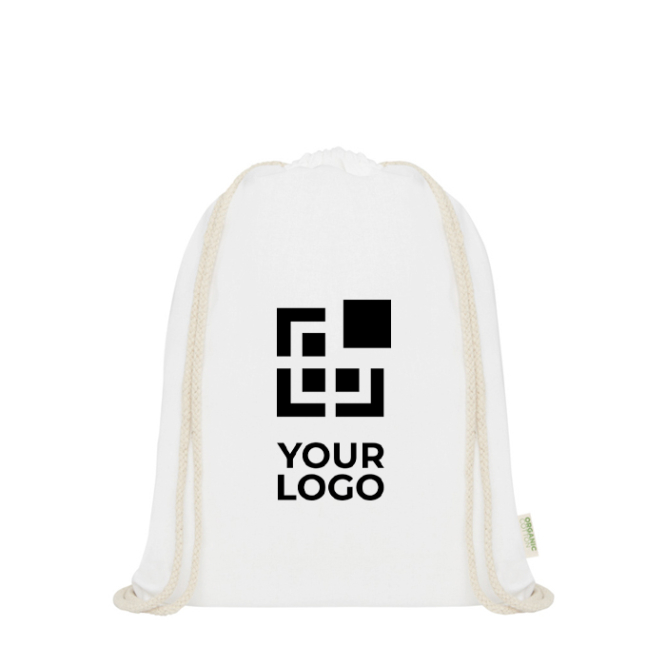 Mochila de algodão orgânico 140 g/m2