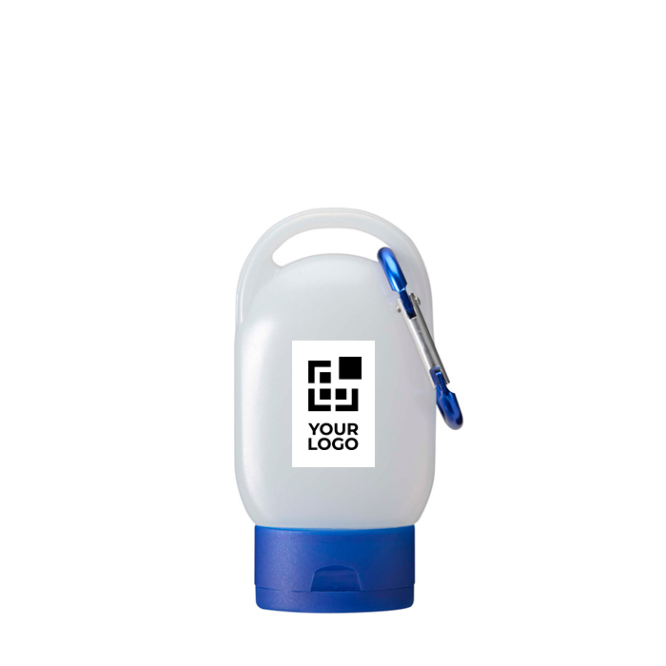 Gel para as mãos portátil com mosquetão e aroma cítrico 30ml