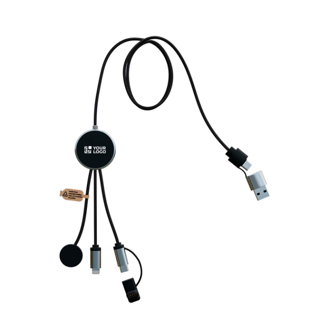 Cabo de carregamento 7 em 1 para smartwatch e telemóvel SCX.design