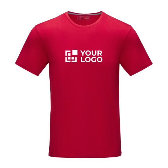 T-shirt homem algodão orgânico GOTS 160 g/m2 Elevate NXT