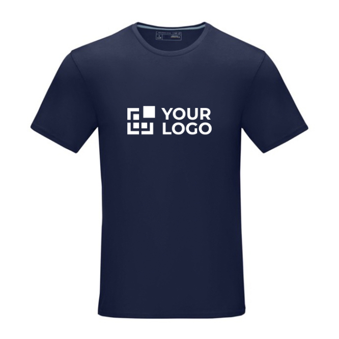 T-shirt homem algodão orgânico GOTS 160 g/m2 Elevate NXT