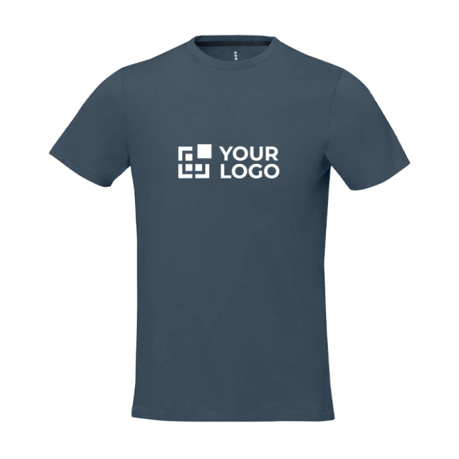 T-shirt manga curta de algodão para homem 160 g/m2 Elevate Life 