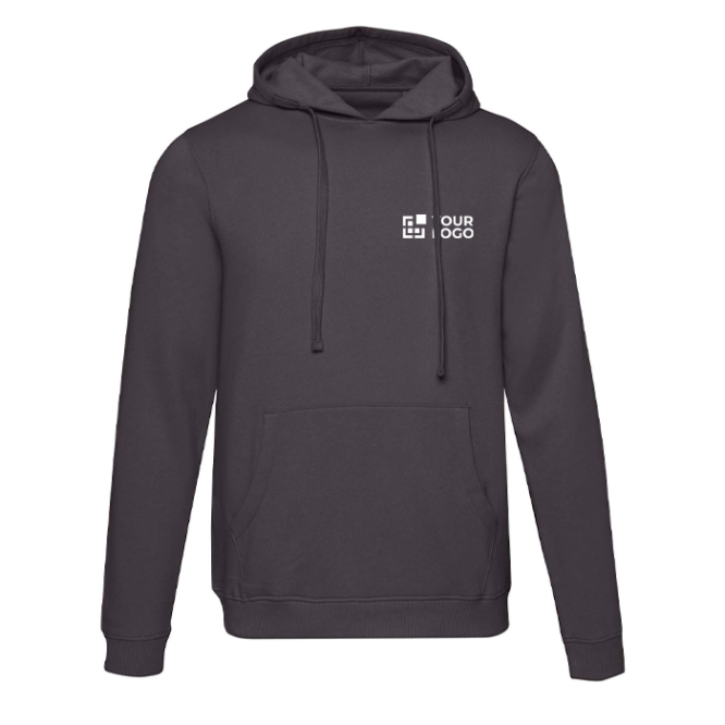 Camisola de capuz unissexo e interior escovado 280 g/m2 Elevate