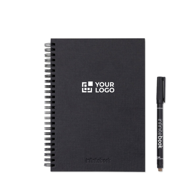 Kit de iniciação Infinitebook fabricado na Europa A5 com tinta preta
