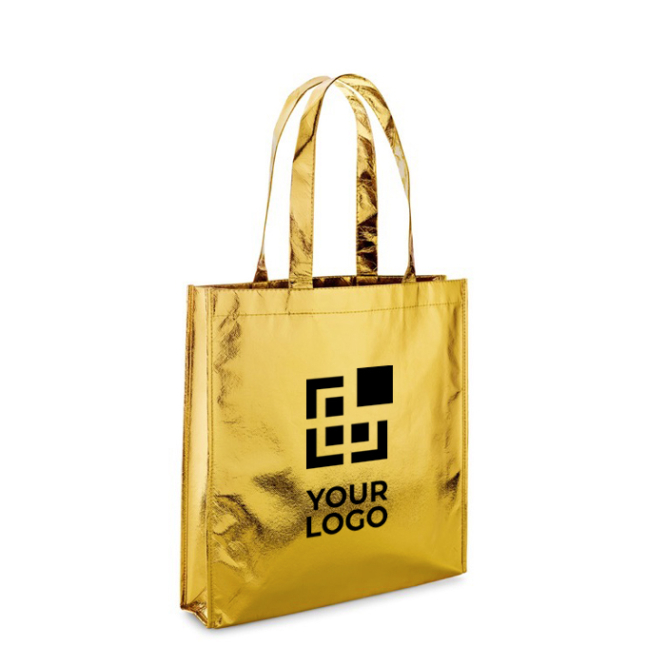 Sacos em non-woven laminado para publicidade vista principal