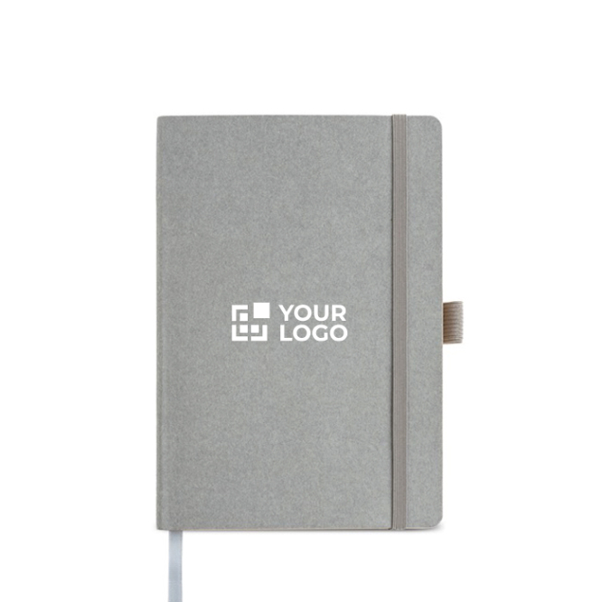 Caderno com capa de papel resistente à água, folhas A5 lisas