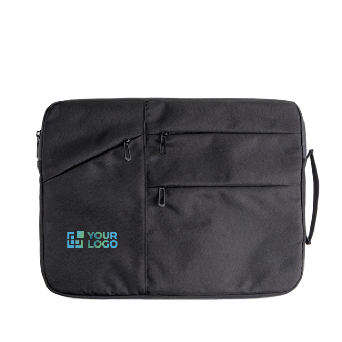 Pasta para portátil com pega ergonómica e bolsos exteriores 15,6