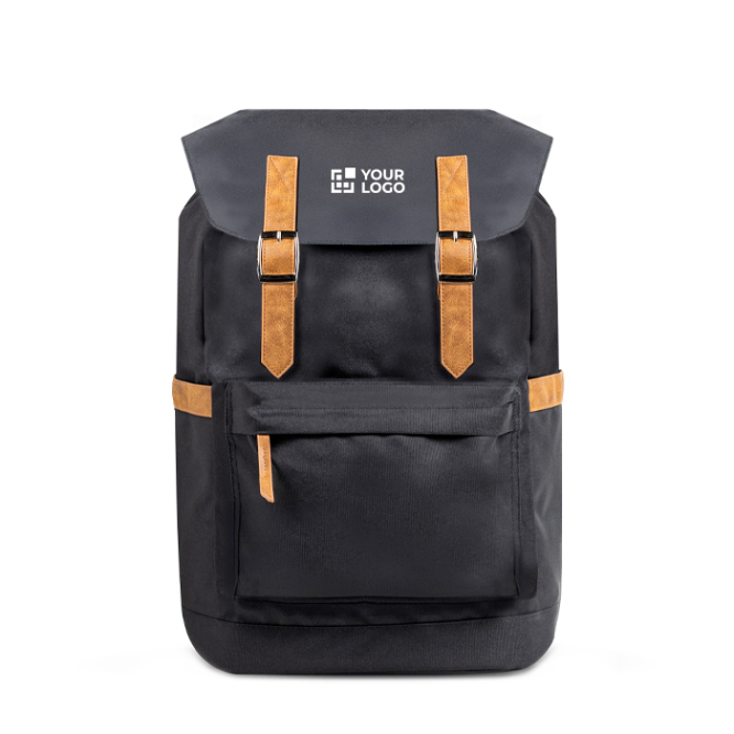 Mochila de rPET resistente à água com fechos magnéticos 15,6