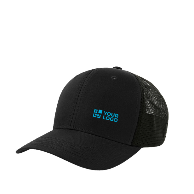 Boné trucker ecológico de 6 painéis com proteção solar UPF50