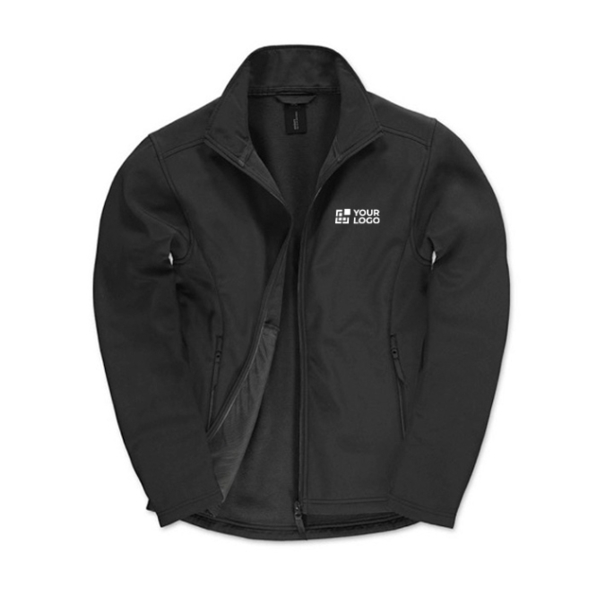 Casaco softshell elástico de poliéster para homem 300 g/m2 B&C vista principal