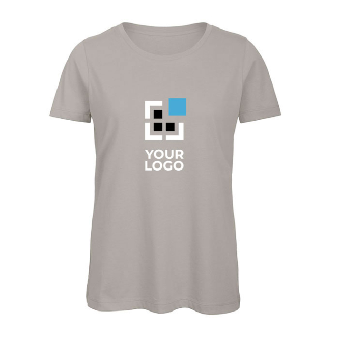 T-shirt de algodão orgânico para mulher de manga curta 140 g/m2 B&C vista principal
