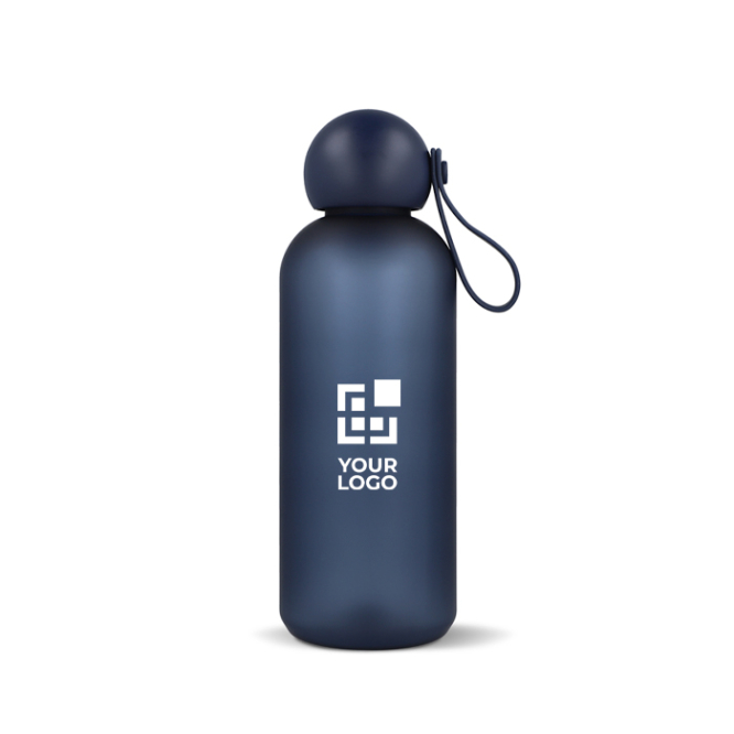Garrafa antigotas mate com tampa esférica e tira Sagaform 650 ml