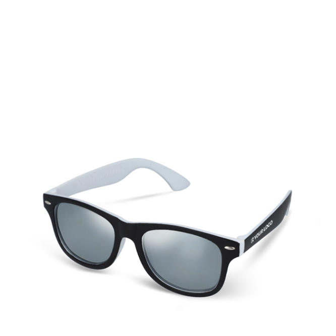 Óculos de sol personalizáveis bicoloridos, lentes polarizadas UV400