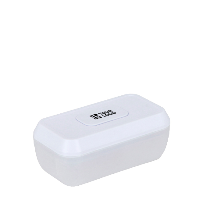 Forma de plástico para cubos de gelo com ejeção por botão