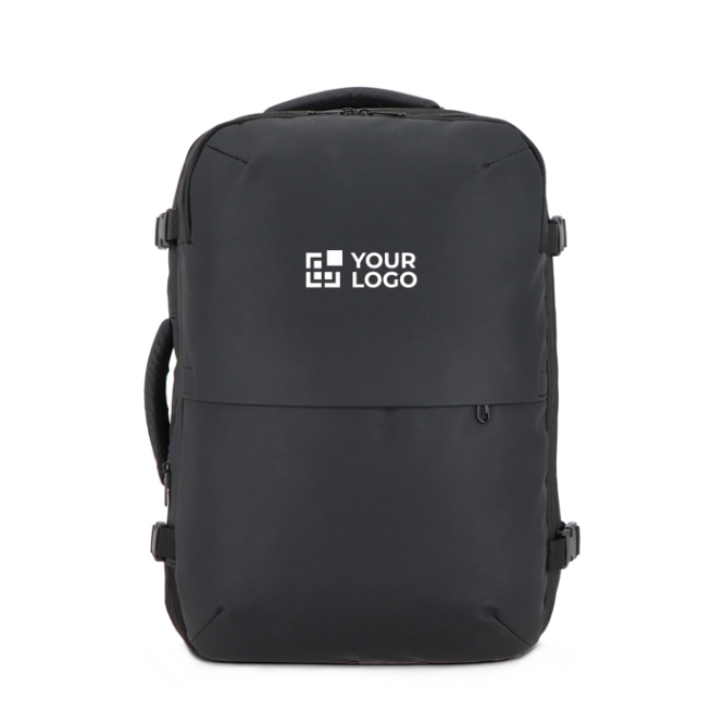 Mochila de viagem expansível e espaçosa, apta para bagagem de mão