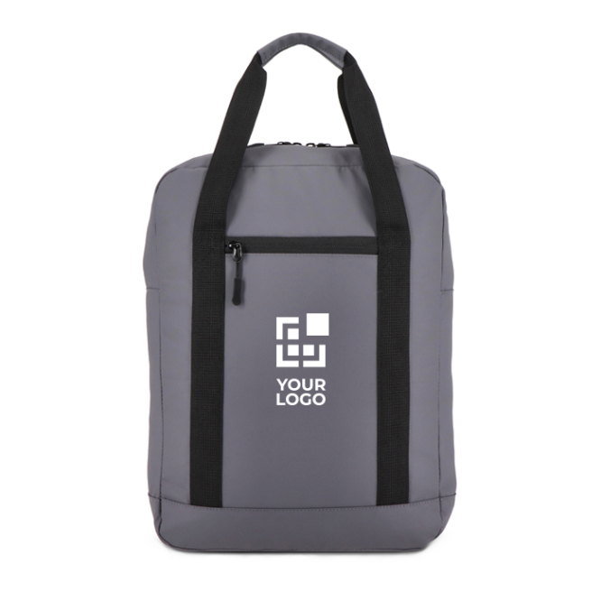 Mochila para portátil de rPET com faixas refletoras 15,6''
