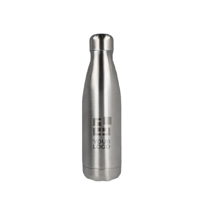 Garrafa térmica em aço inoxidável reciclado anti-derrame 500 ml