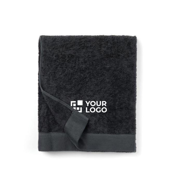 Toalha algodão e tencel grande personalizada