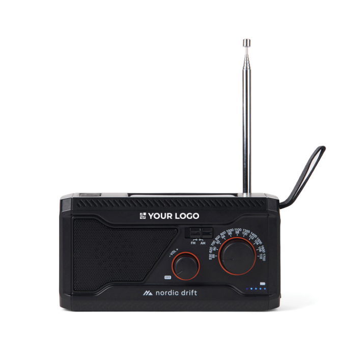 Rádio de emergência com powerbank Nordic Drift Titan 4000mAh