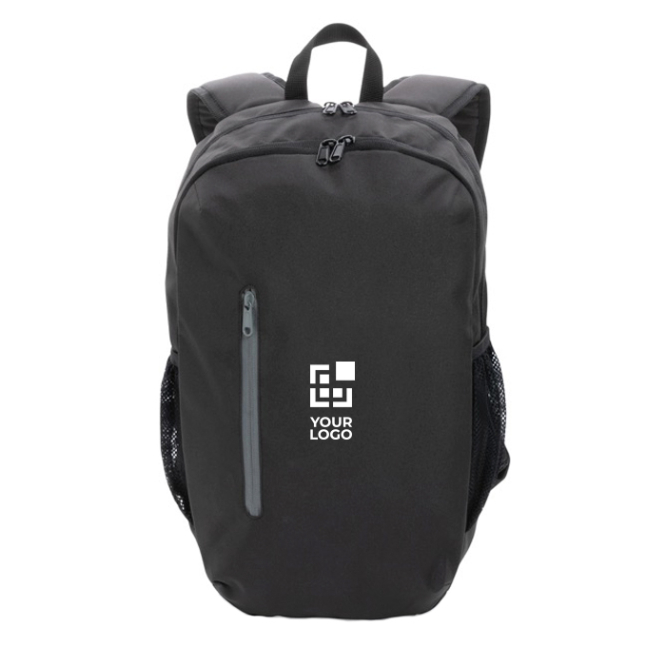 Mochila personalizada com detalhe a color
