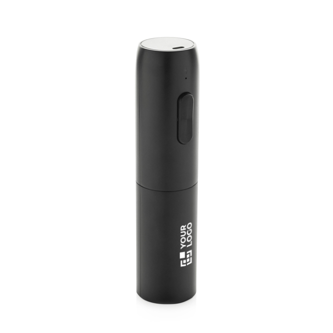 Saca-rolhas elétrico recarregável com luz indicadora 500 mAh