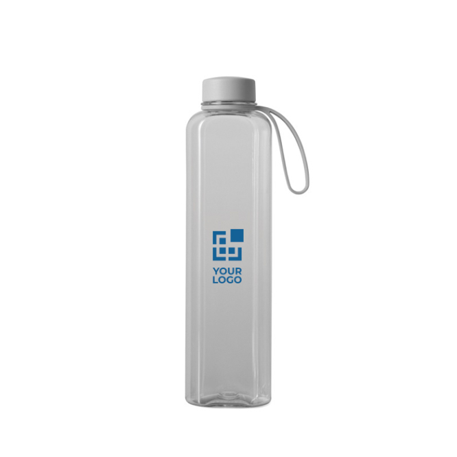 Garrafa RPET com design moderno e funcional e tampa antiderrame 550 ml