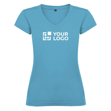 T-shirt 100% de algodão de malha para mulher 155 g/m2 Roly