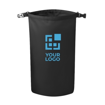 Mochila personalizada cor vermelho quarta vista com logotipo