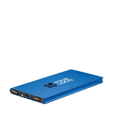 bateria externa personalizada 8000mAh cor preto