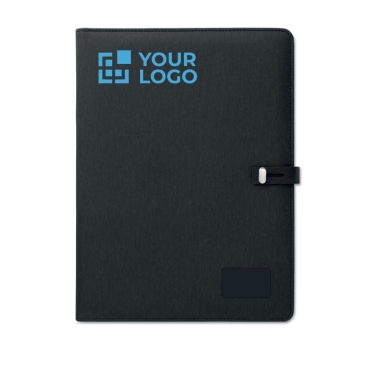 Portadocumentos de última geração A4 cor preto