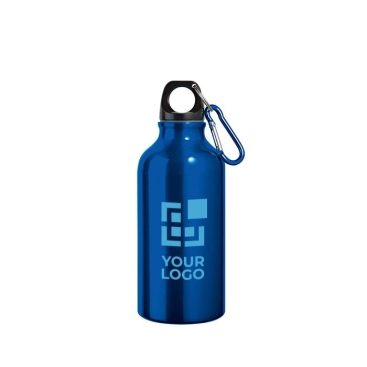 Garrafa de alumínio de desporto com mosquetão Cruiser 400ml