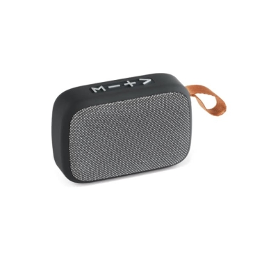 Coluna minimalista com microfone