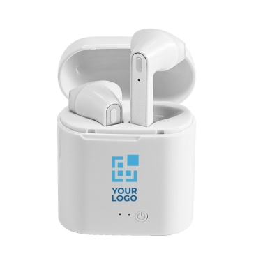 Auriculares bluetooth 5.0 com logoipo vista principal