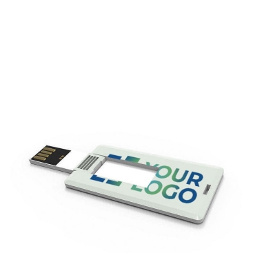 Cartão USB de tamanho reduzido cor branco