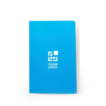 Caderno personalizado em várias cores vivas cor vermelho