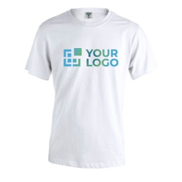 T-shirt personalizada em 100% algodão vista principal