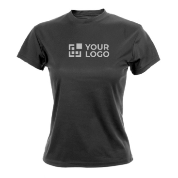 T-shirt de desporto com logo em várias cores vista principal