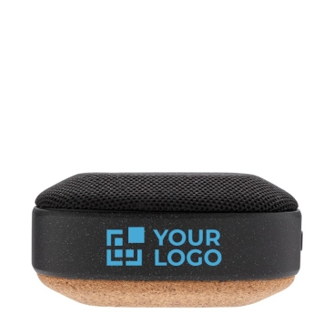 Mini coluna ideal para brindes sustentáveis cor preto