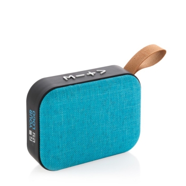 Moderna coluna personalizável em tecido cor azul