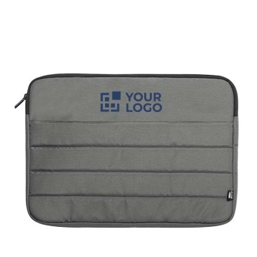 Bolsa de portátil em RPET para personalizar vista principal
